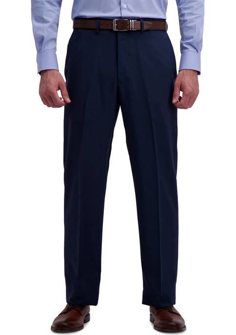 Haggar® Mens Essentials Flat Front Gabardine Dress Pants