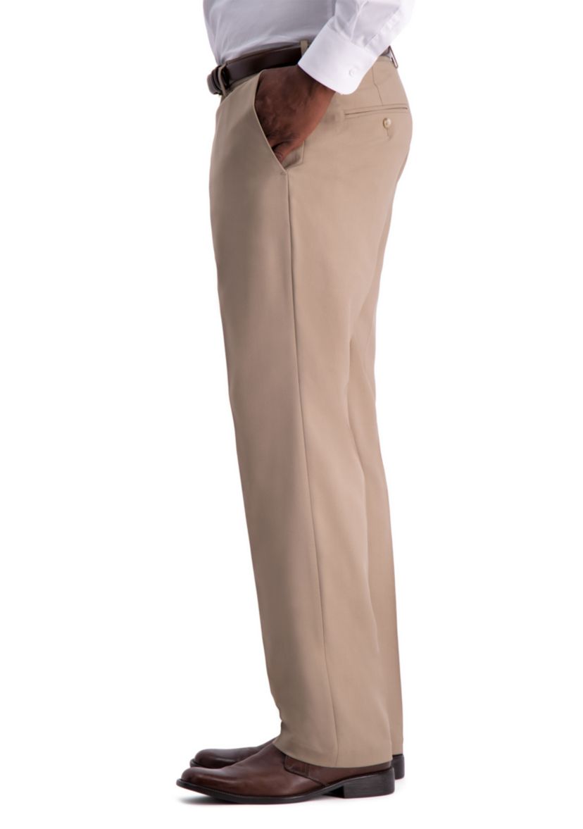 Premium Comfort Fit Flat Front Dress Pants