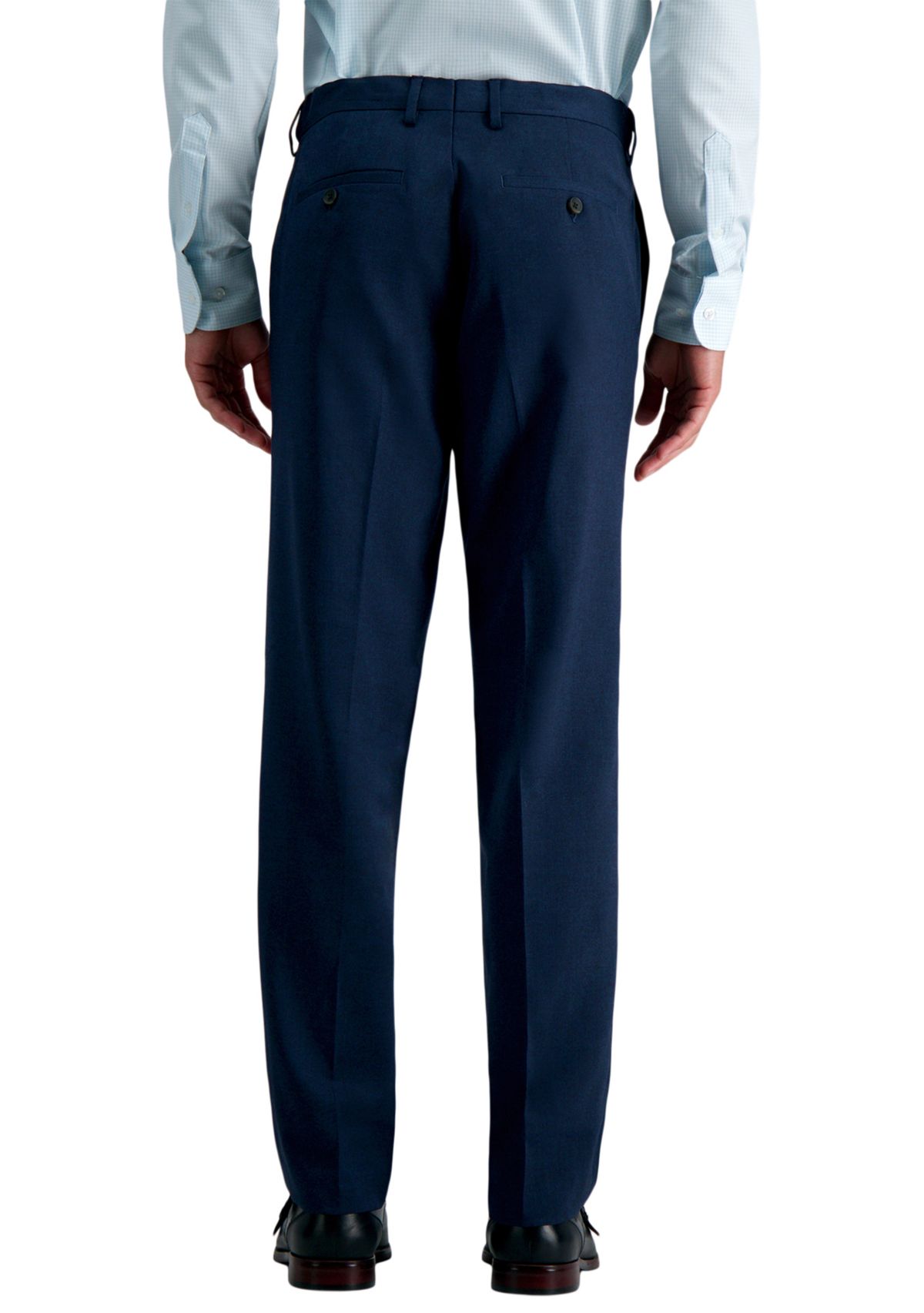 J.M. Haggar™ Straight Fit Flat Front Stretch Dress Pant
