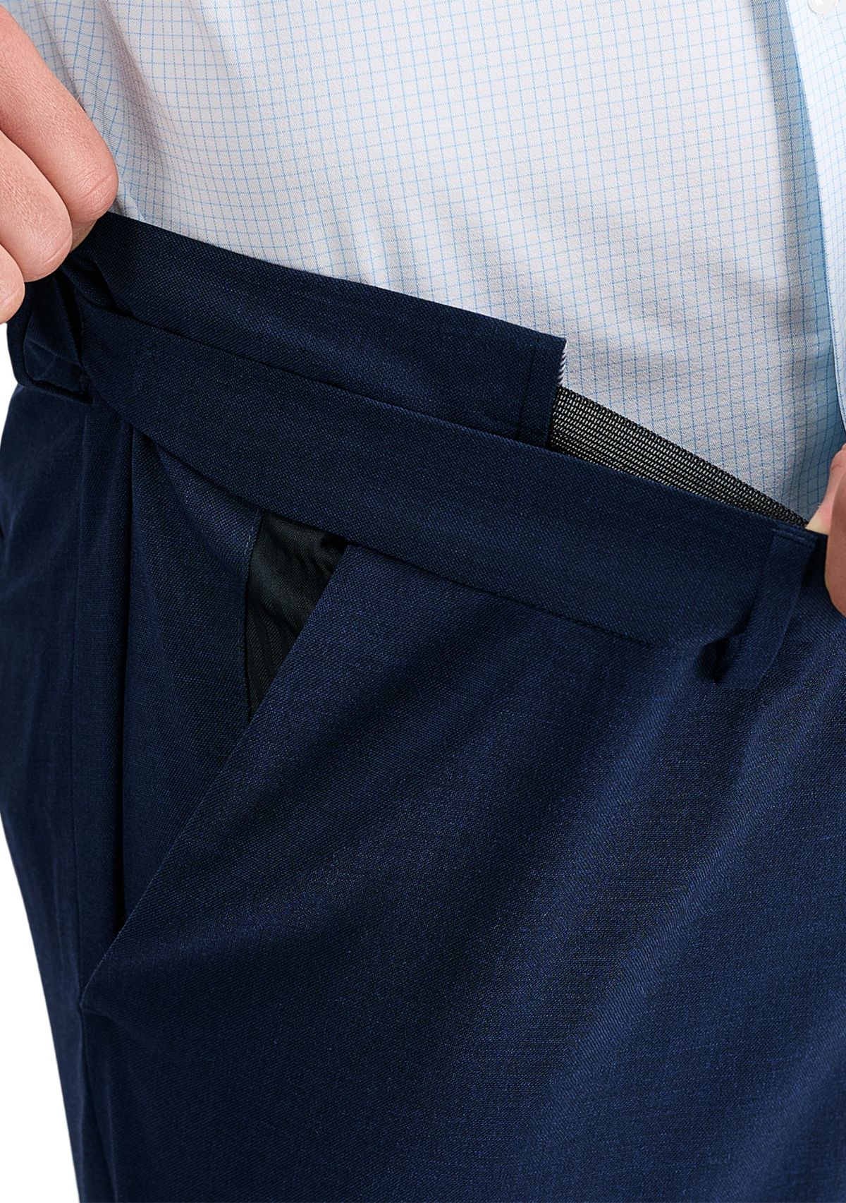 J.M. Haggar™ Straight Fit Flat Front Stretch Dress Pant
