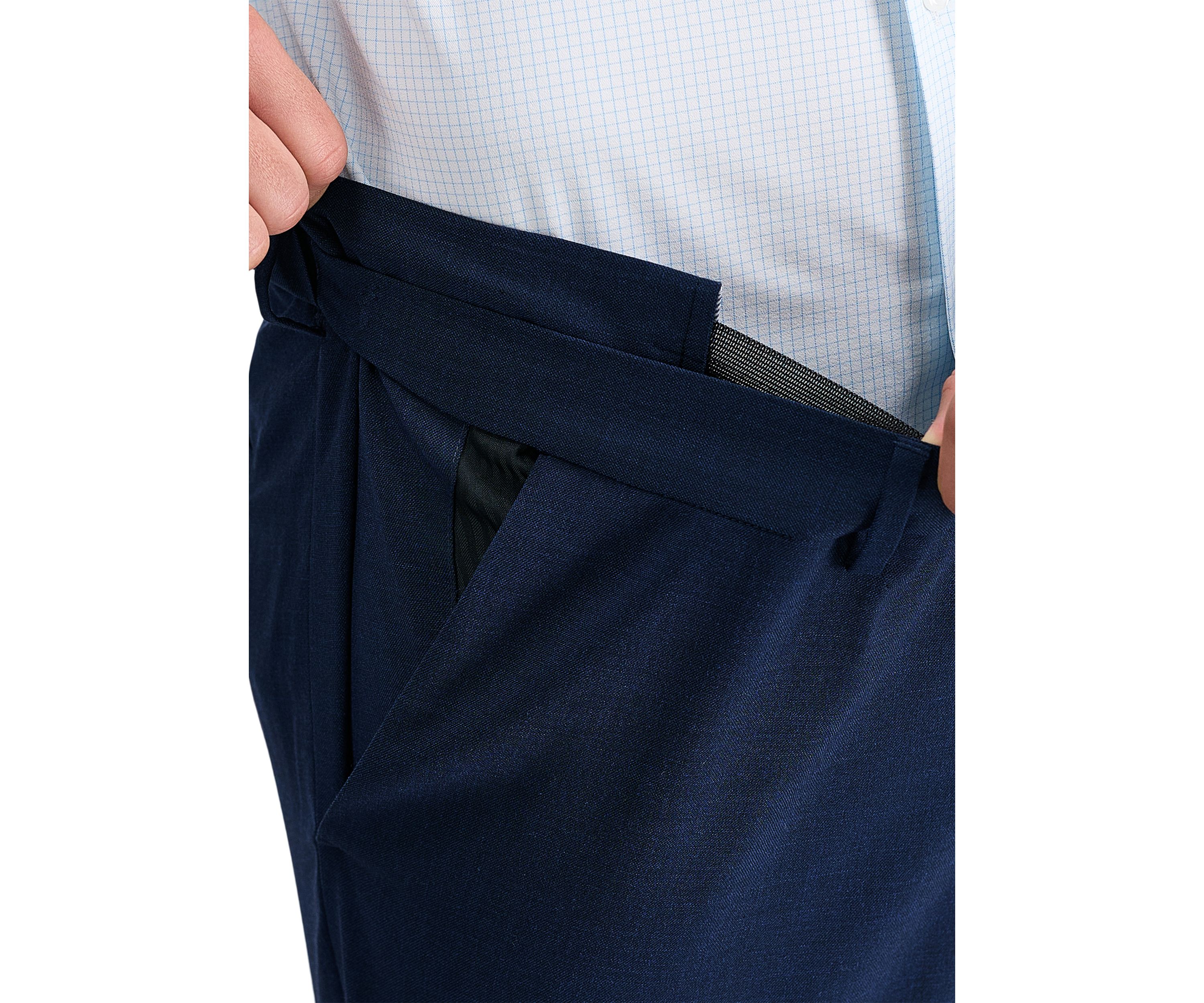 J.M. Haggar™ Straight Fit Flat Front Stretch Dress Pant