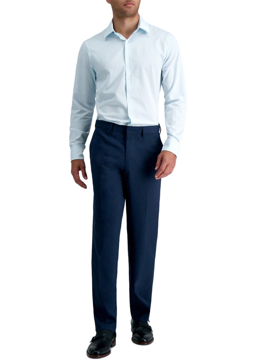 J.M. Haggar™ Straight Fit Flat Front Stretch Dress Pant
