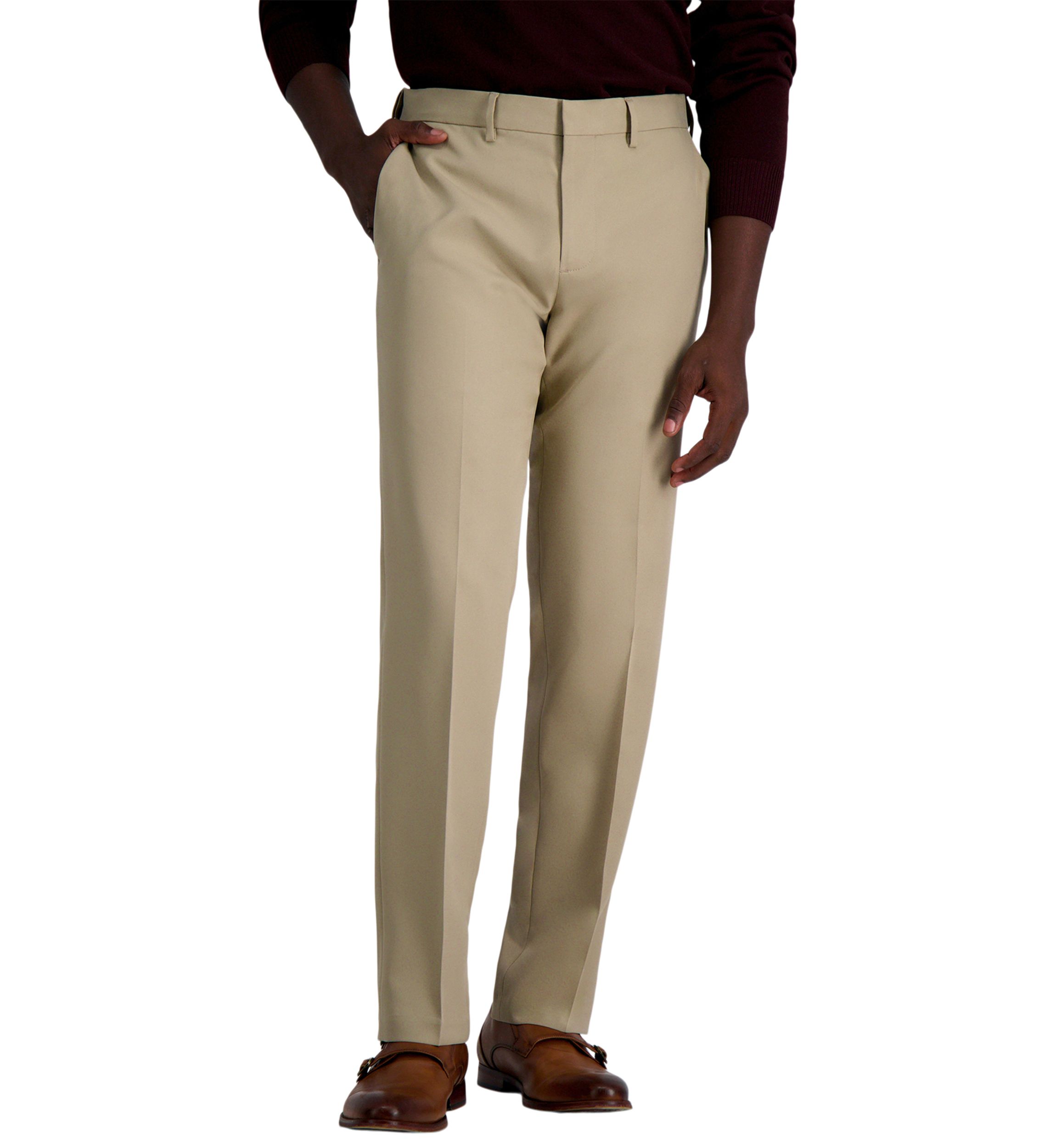 J.M. Haggar™ Straight Fit Flat Front Dress Pants