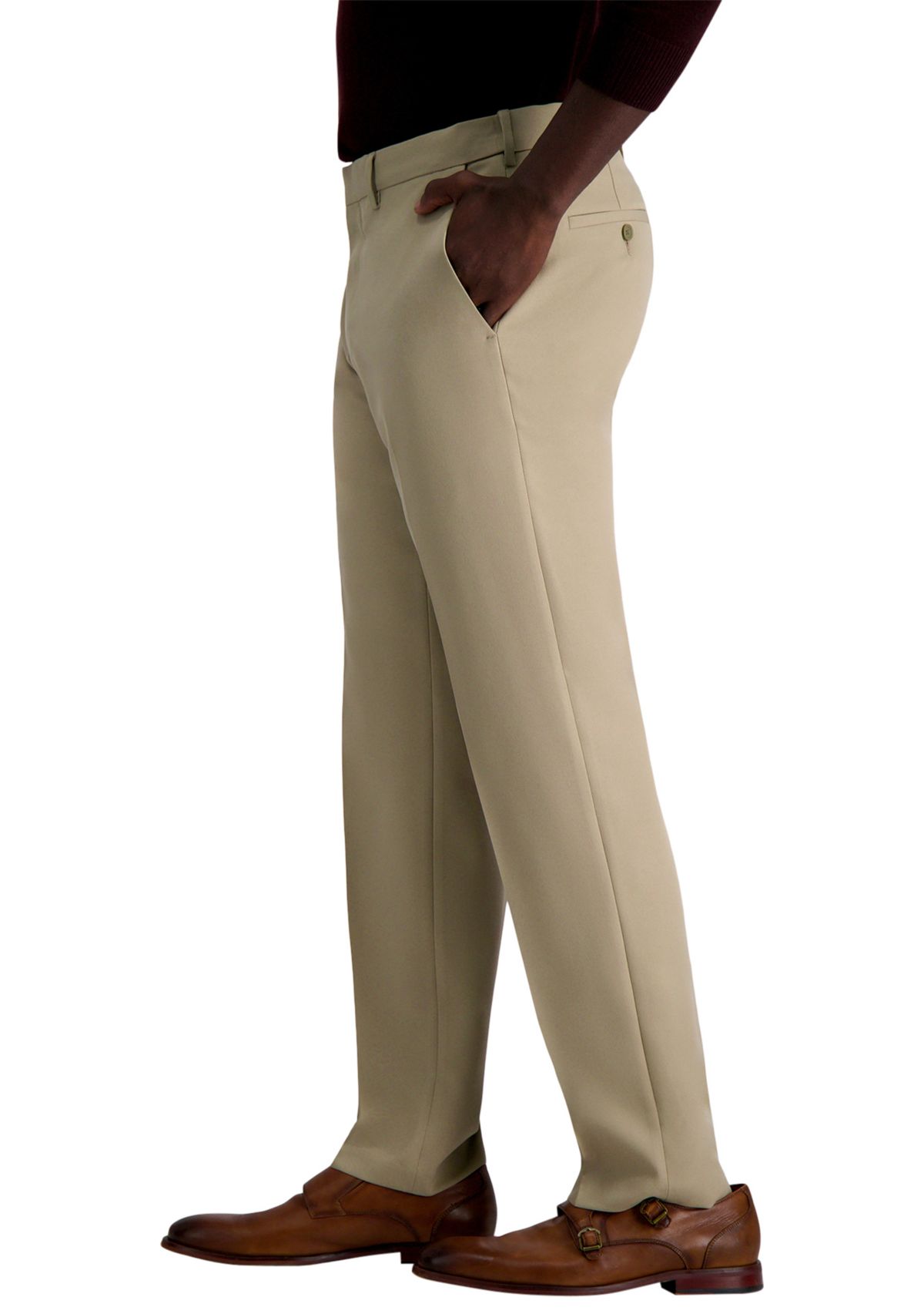 J.M. Haggar™ Straight Fit Flat Front Dress Pants