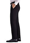 Active Series Straight Fit Flat Front Dress Pants