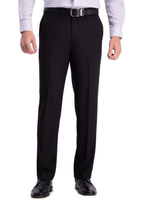 Haggar Premium Comfort Straight Fit Flat Front Dress Pants