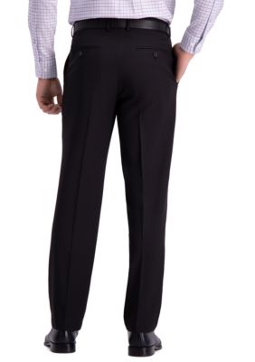 Haggar Premium Comfort Straight Fit Flat Front Dress Pants