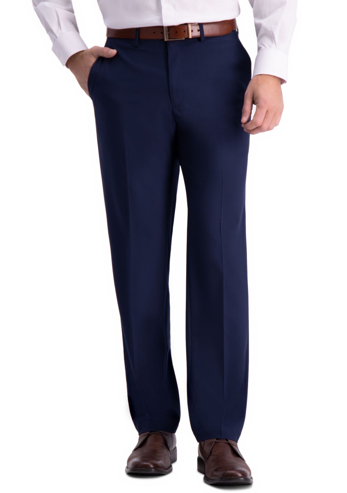  J.M. Haggar Premium 4-Way Stretch Straight Fit Dress Pant  