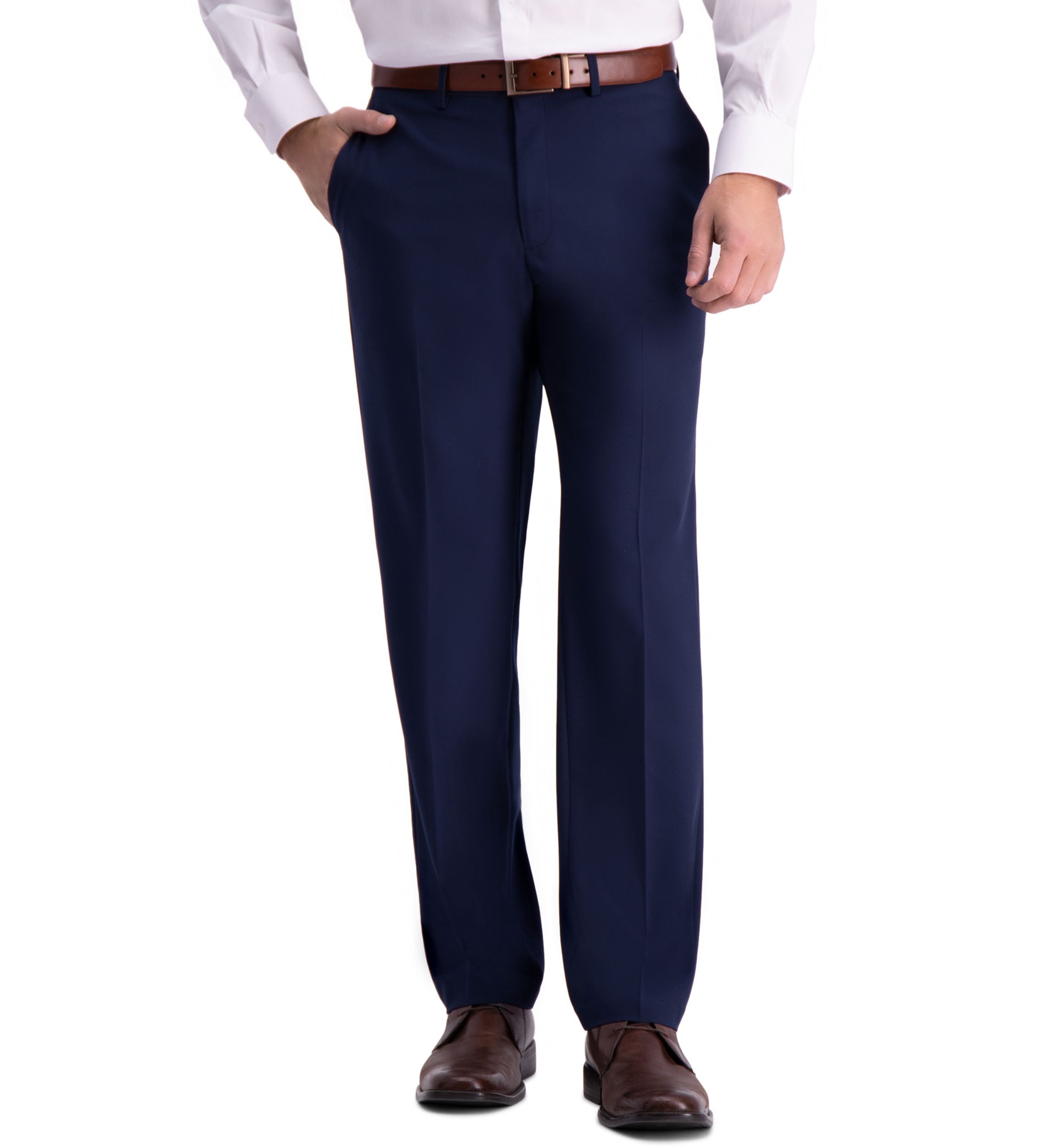 J.M. Haggar Premium 4-Way Stretch Straight Fit Dress Pant  