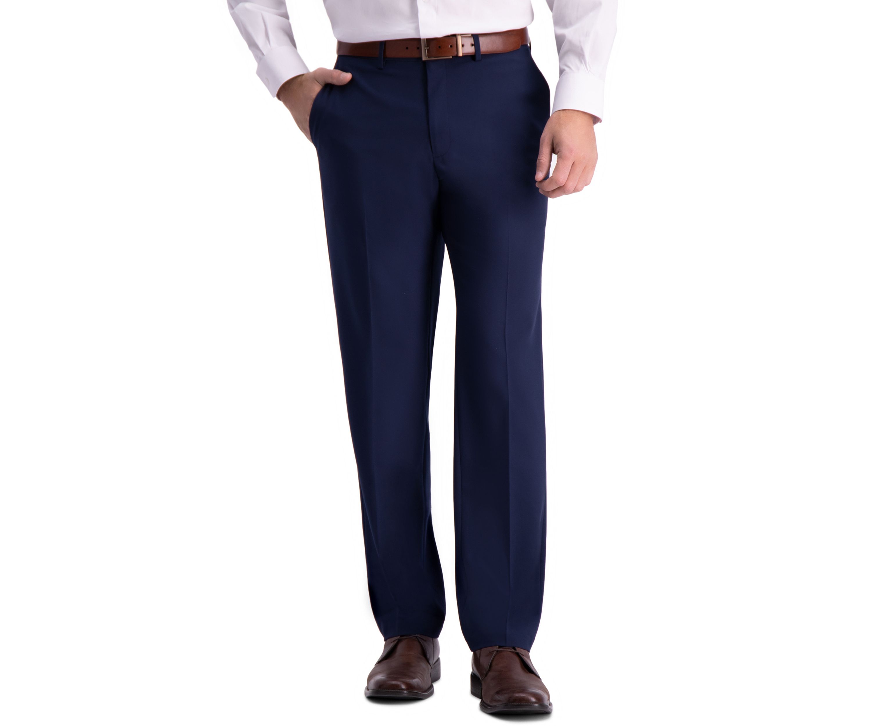  J.M. Haggar Premium 4-Way Stretch Straight Fit Dress Pant  
