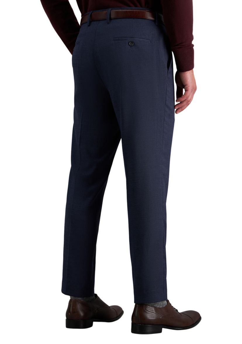 Straight Fit Flat Front Dress Pants