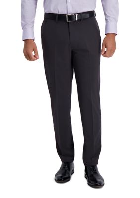 calvin klein men's x performance slim fit flat front dress pant