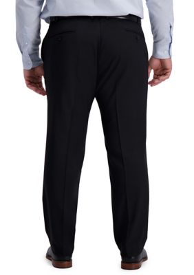 Big & Tall Active Series Classic Fit Flat Front Flex Waistband Dress Pants