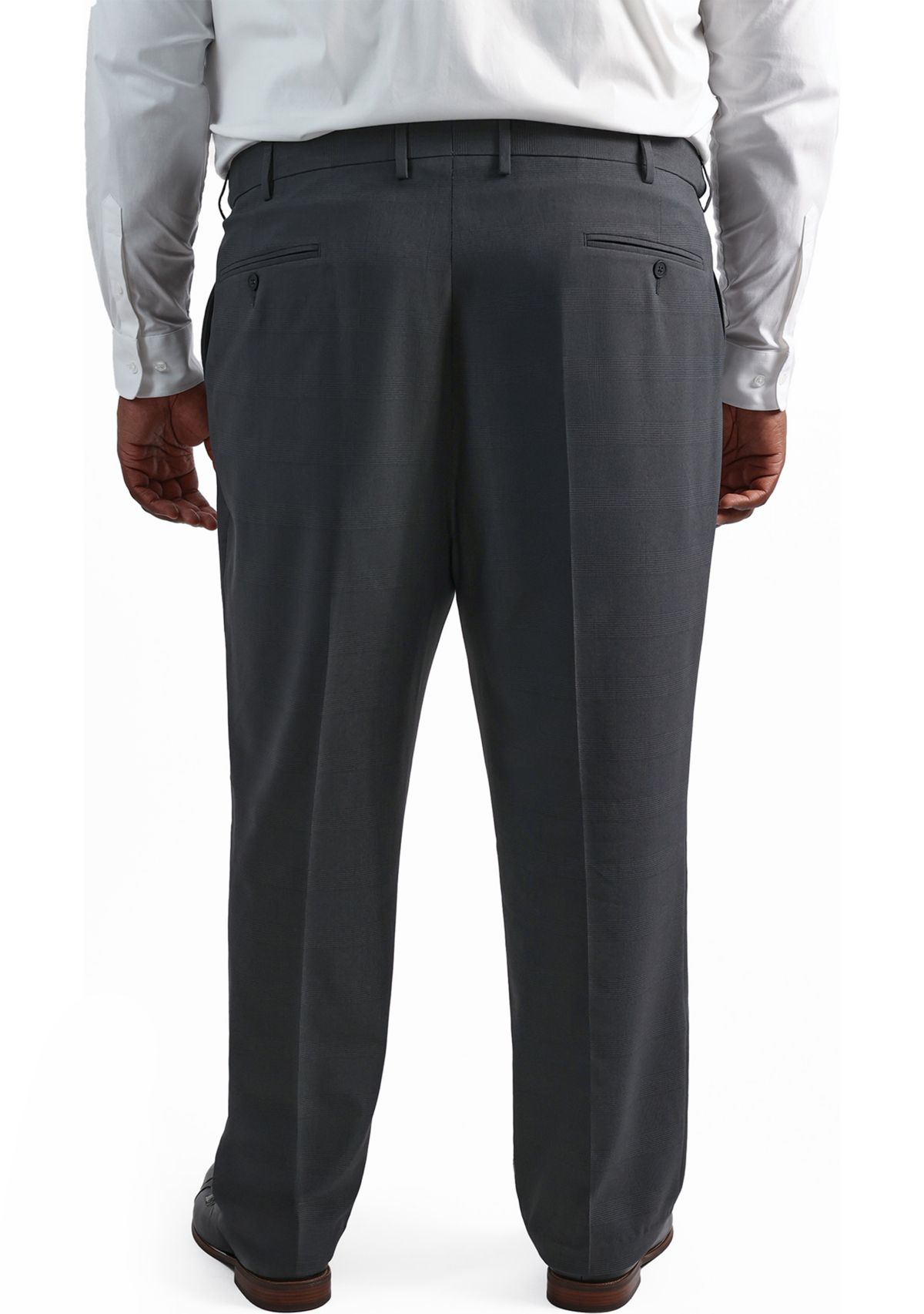 Big & Tall Premium Comfort Classic FIt Flat Front Dress Pants