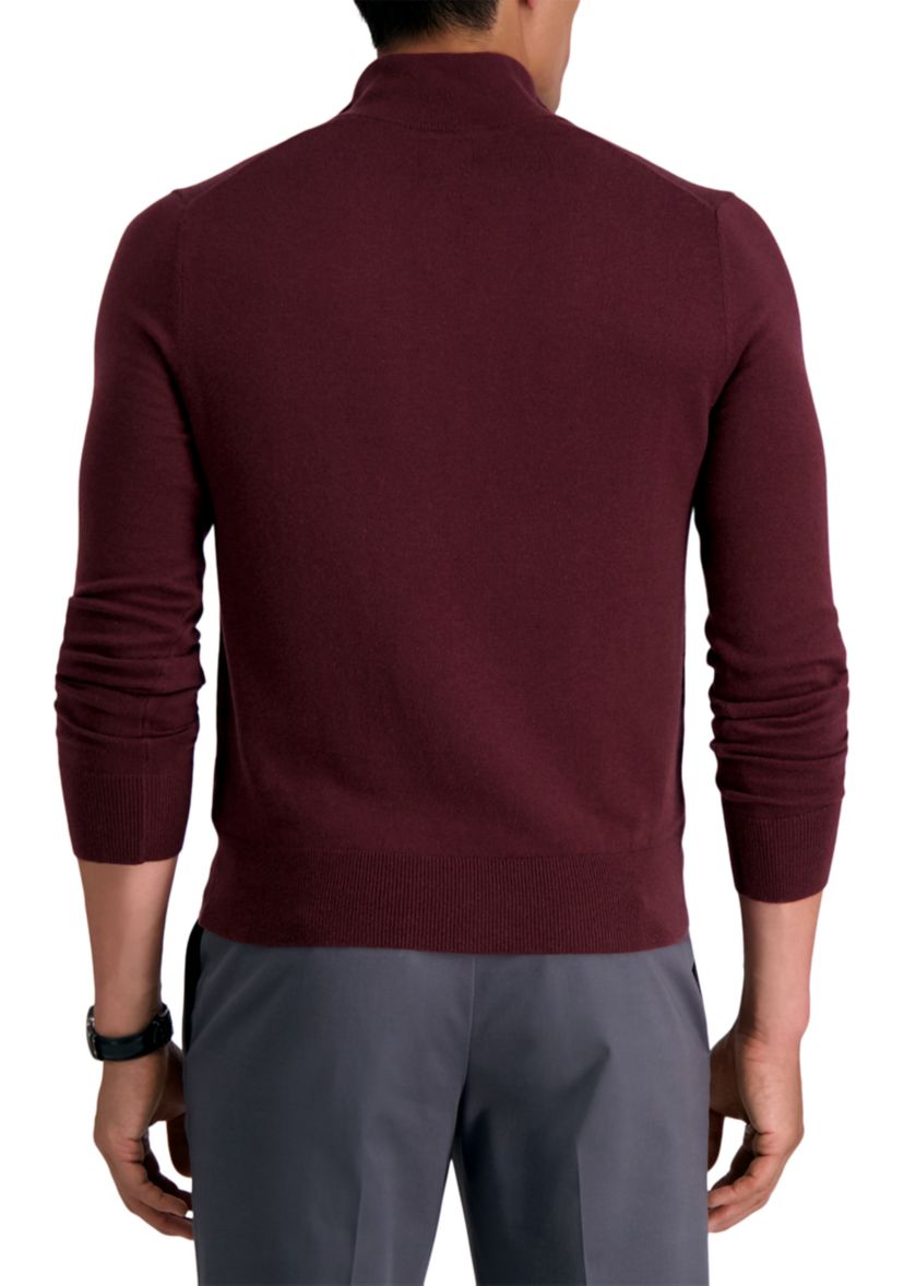 J.M. Haggar™ Quarter Zip Sweater 