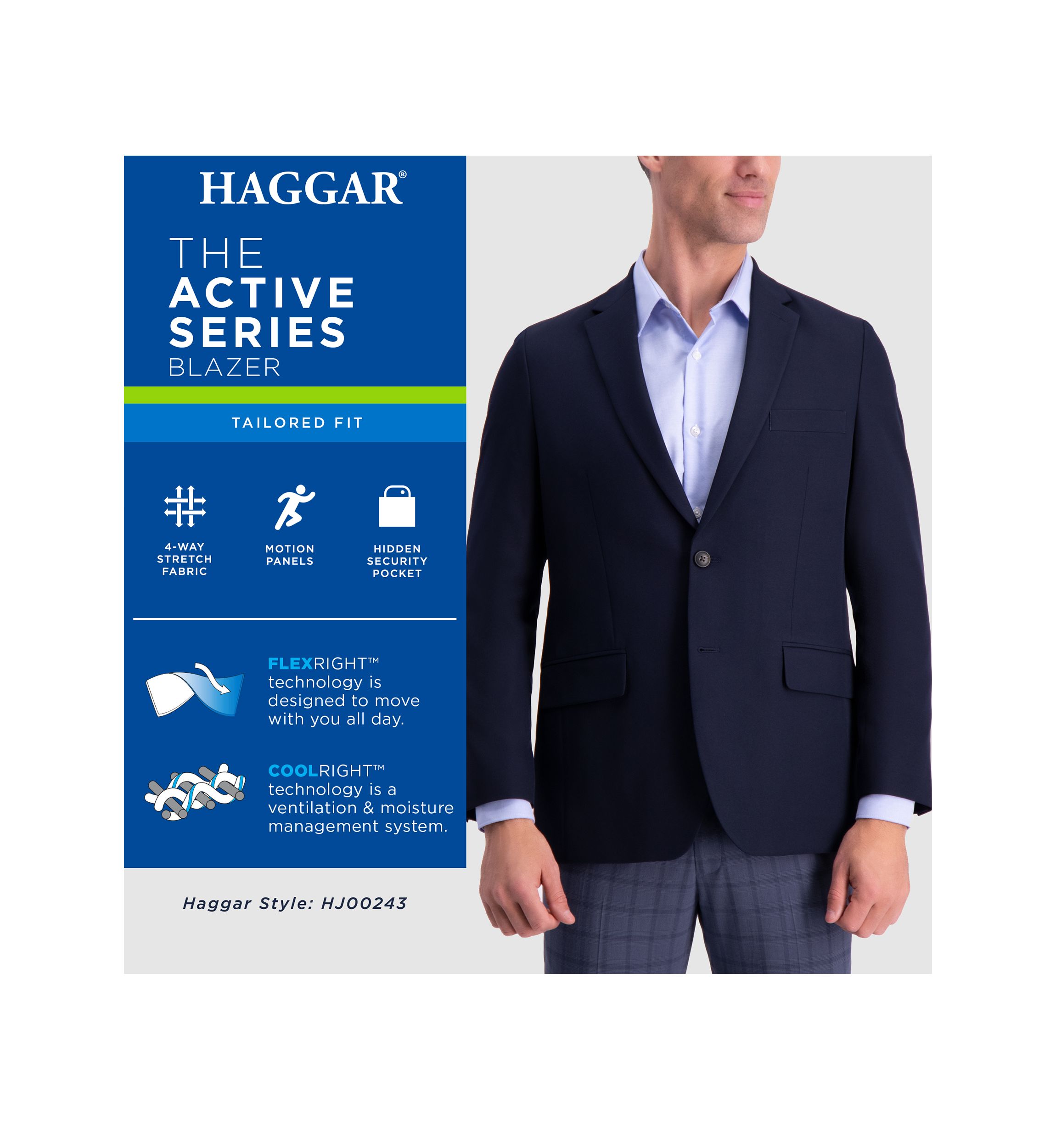 The Active Series Classic Fit Blazer