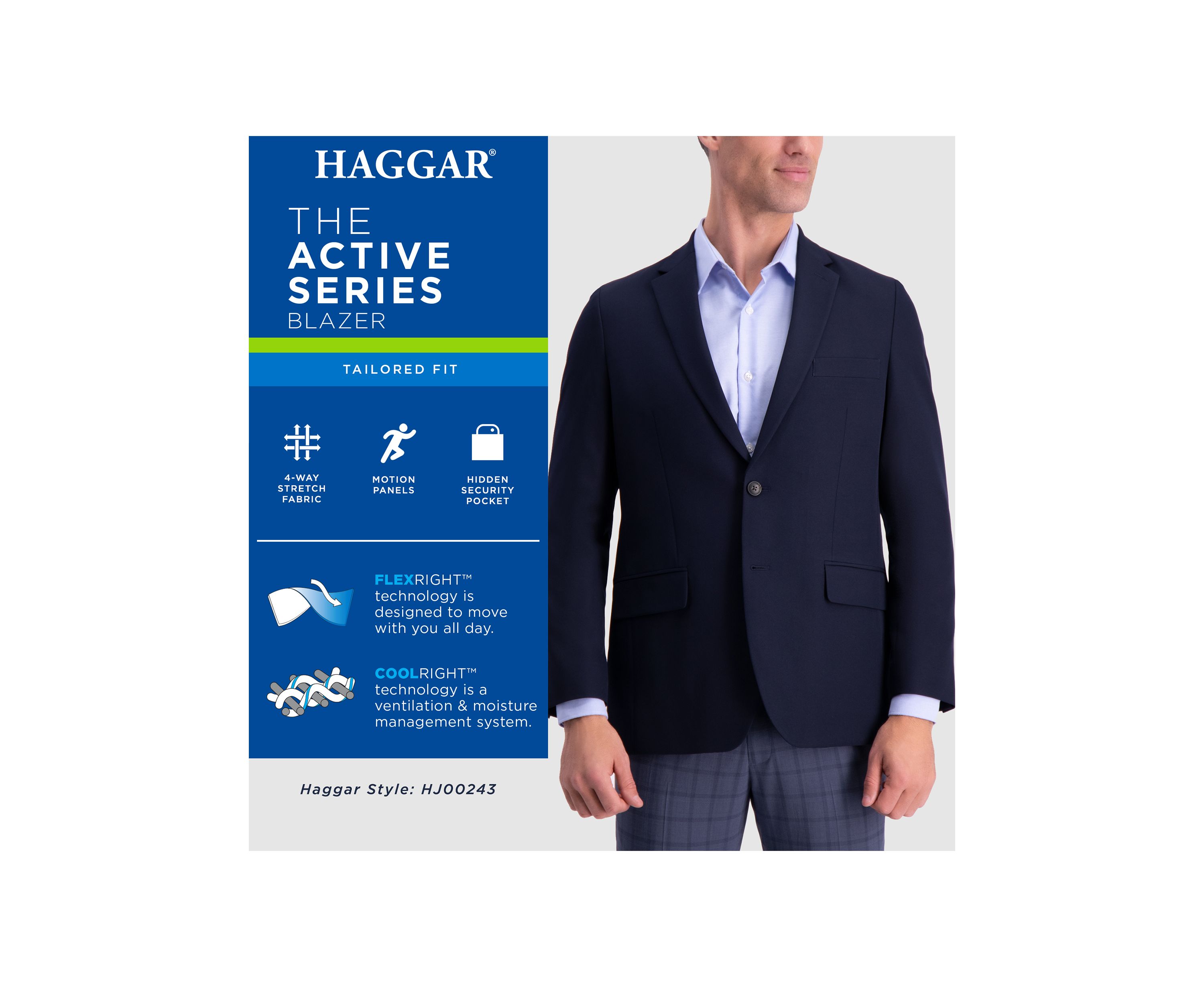 The Active Series Classic Fit Blazer