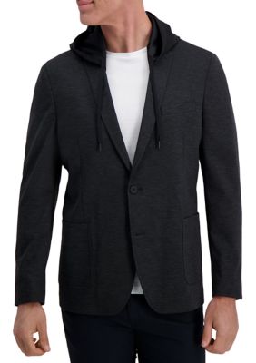 Haggar® Smart Wash®  Hoodie Sport Coat - Tailored Fit