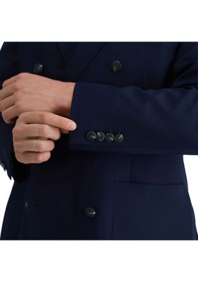 Smart Wash™ Stretch Double Breasted Sport Coat