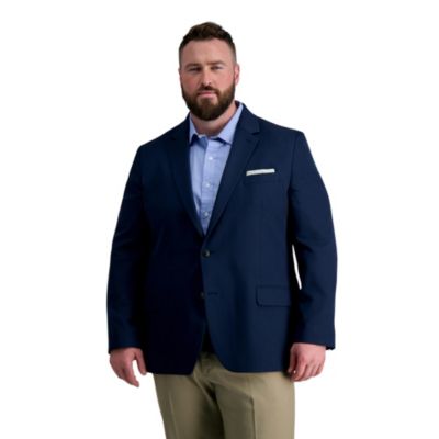 Big & Tall Haggar® Men's The Active Series™ Classic Fit Blazer, 58 Short