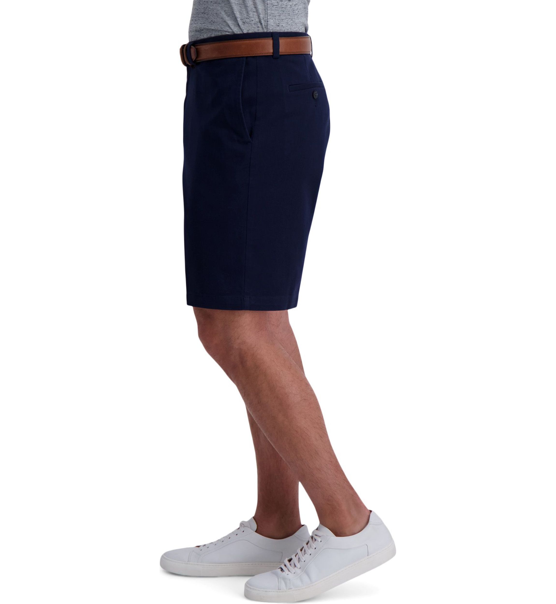Comfort Straight Fit Flat Front Chino Short