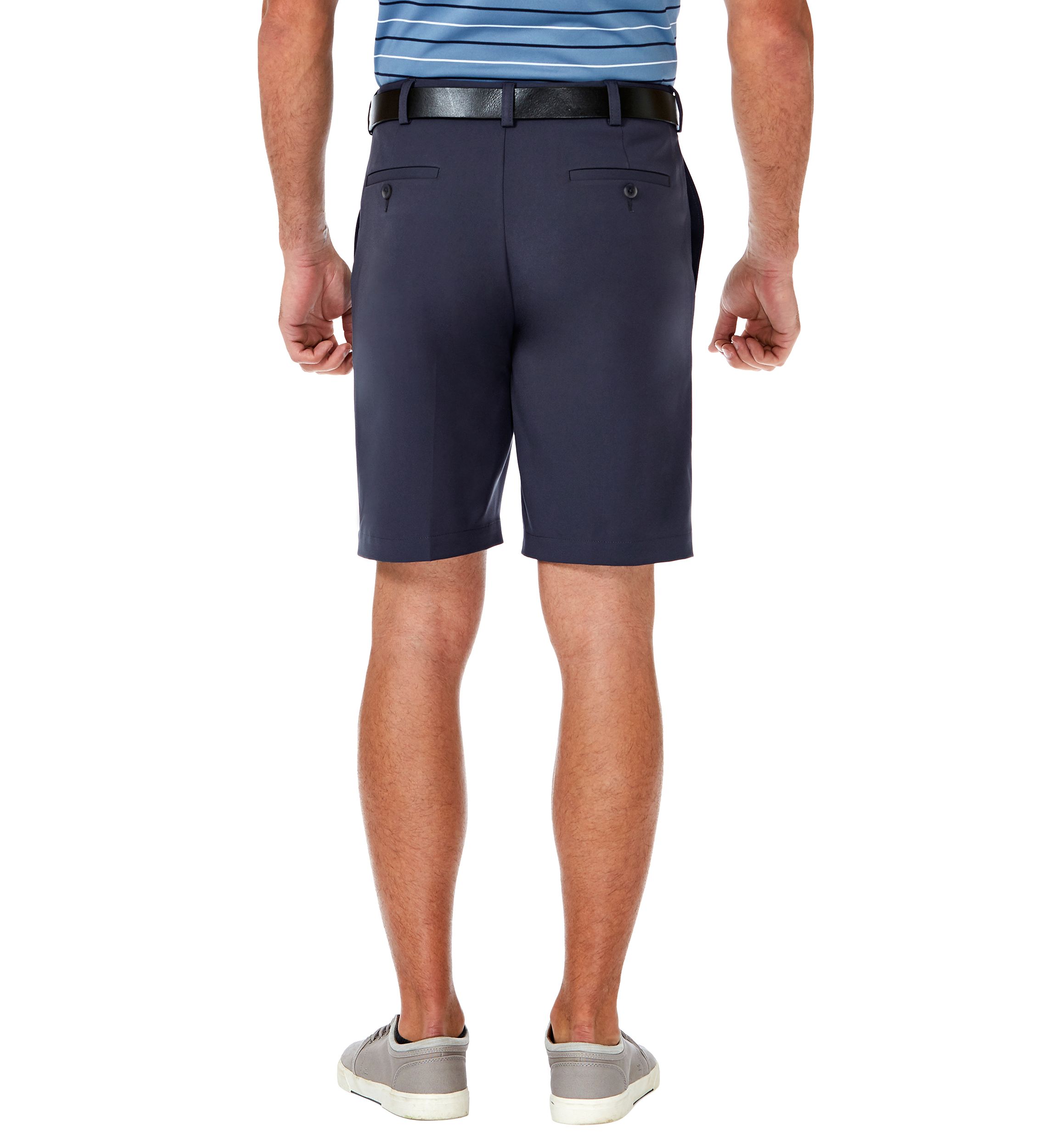 Haggar Cool 18 PRO Stretch Solid Flat Front Shorts