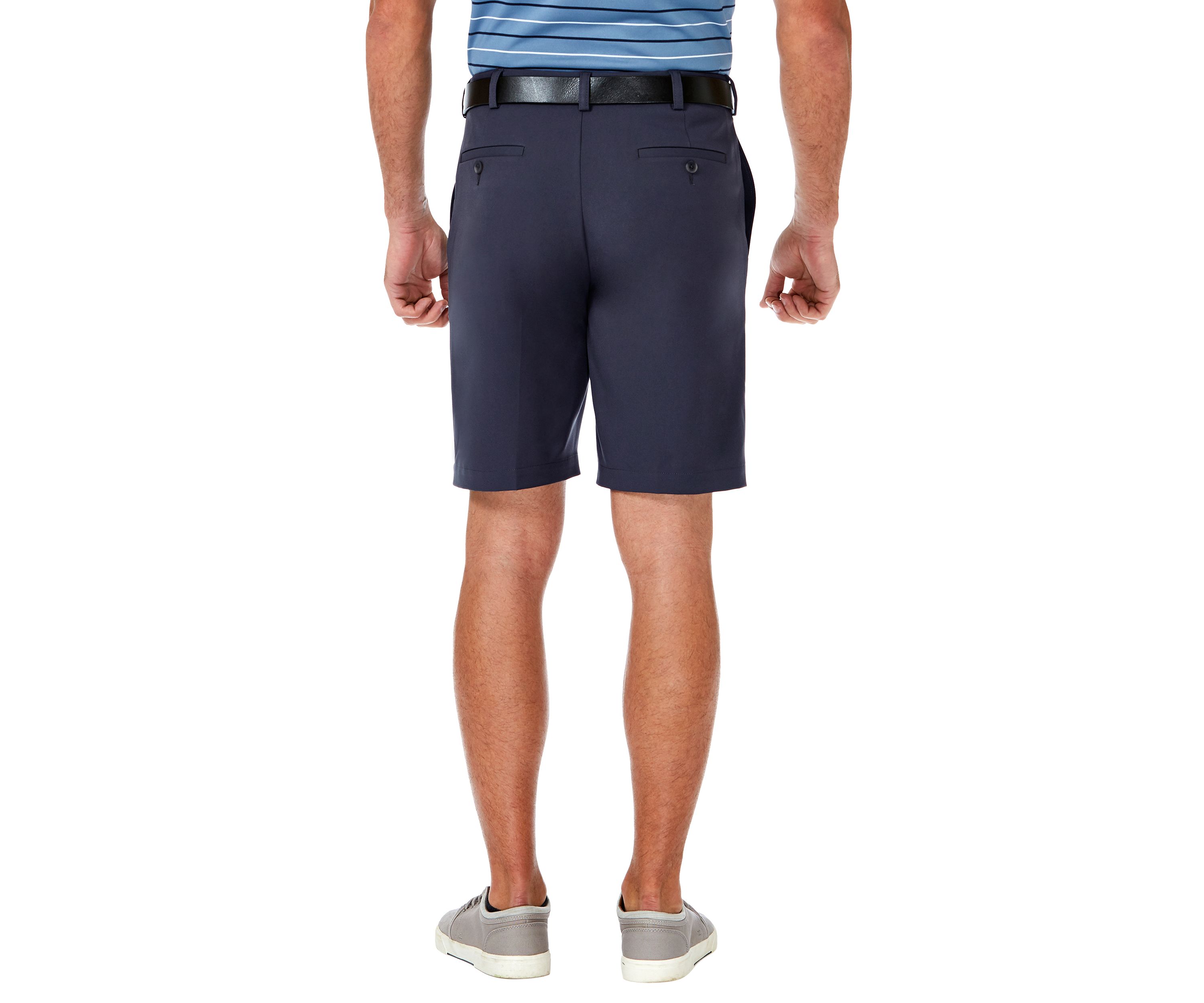 Haggar Cool 18 PRO Stretch Solid Flat Front Shorts