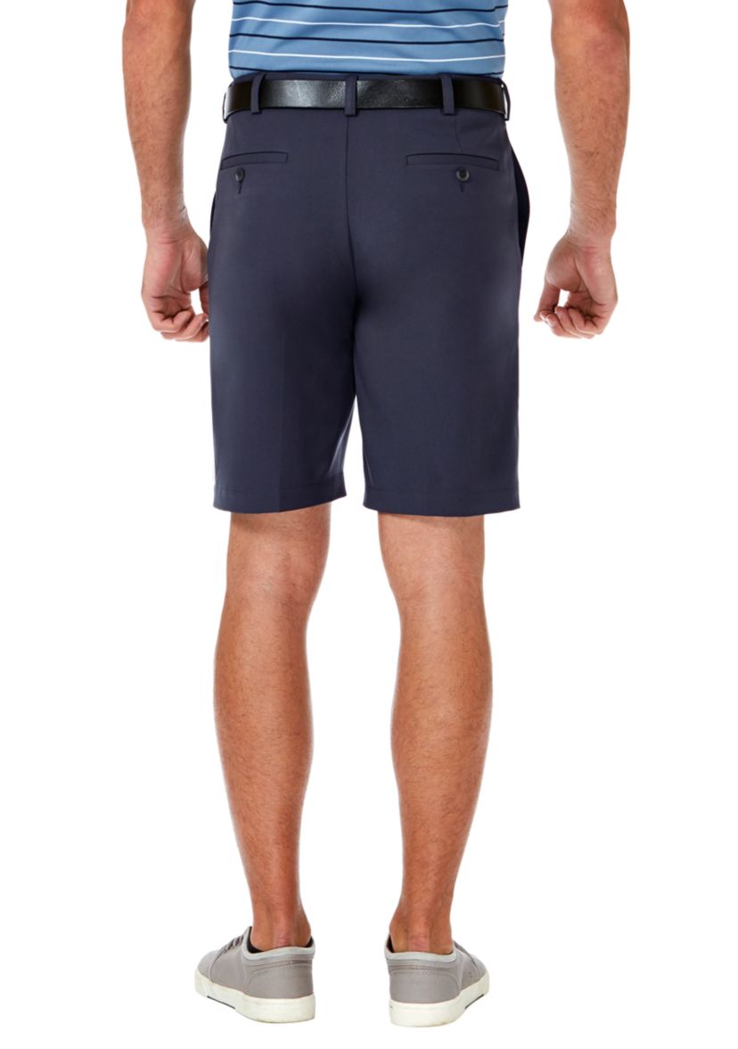 Haggar Cool 18 PRO Stretch Solid Flat Front Shorts