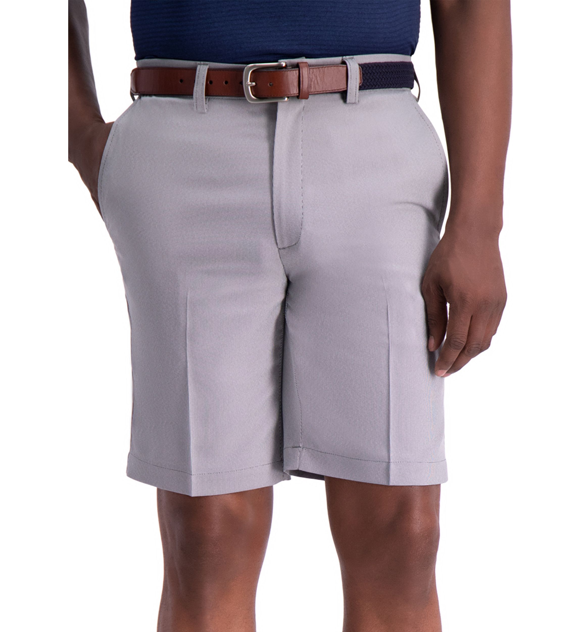 Haggar® Cool 18® Pro Straight Fit Flat Front Oxford Short