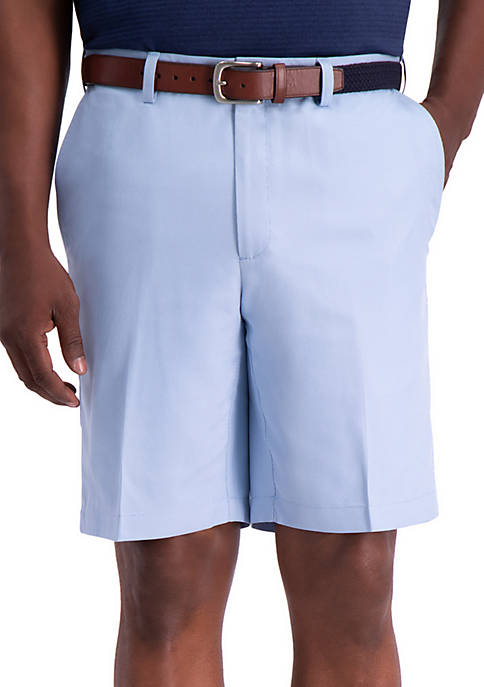 Haggar® Cool 18 Pro Oxford Flat Front Shorts