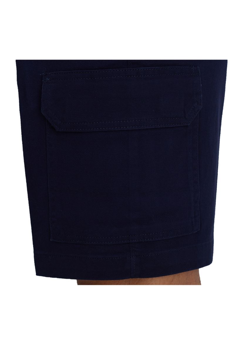 Mens Cotton Cargo Shorts 