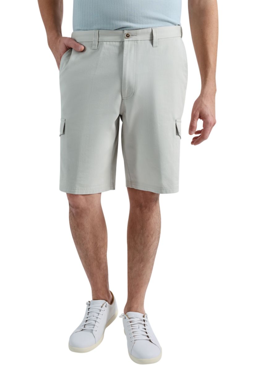 Mens Cotton Cargo Shorts