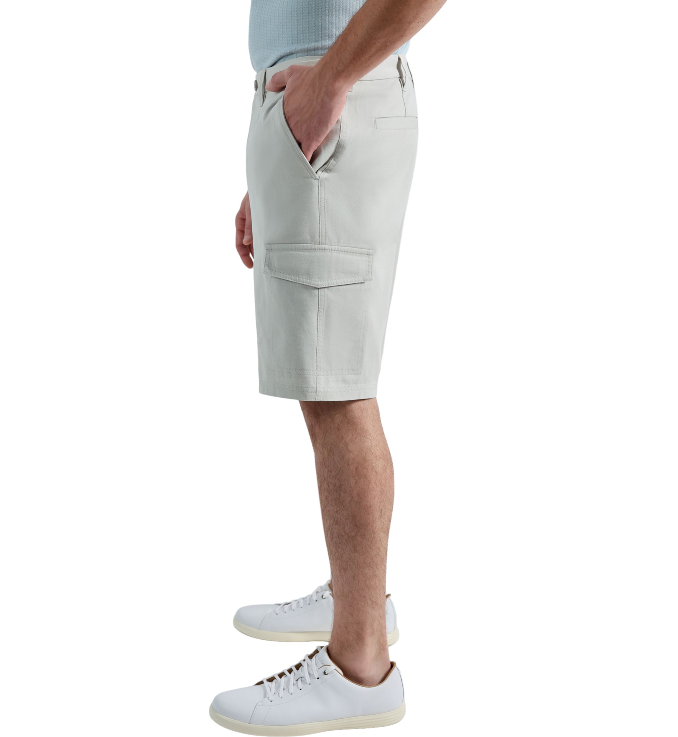 Mens Cotton Cargo Shorts