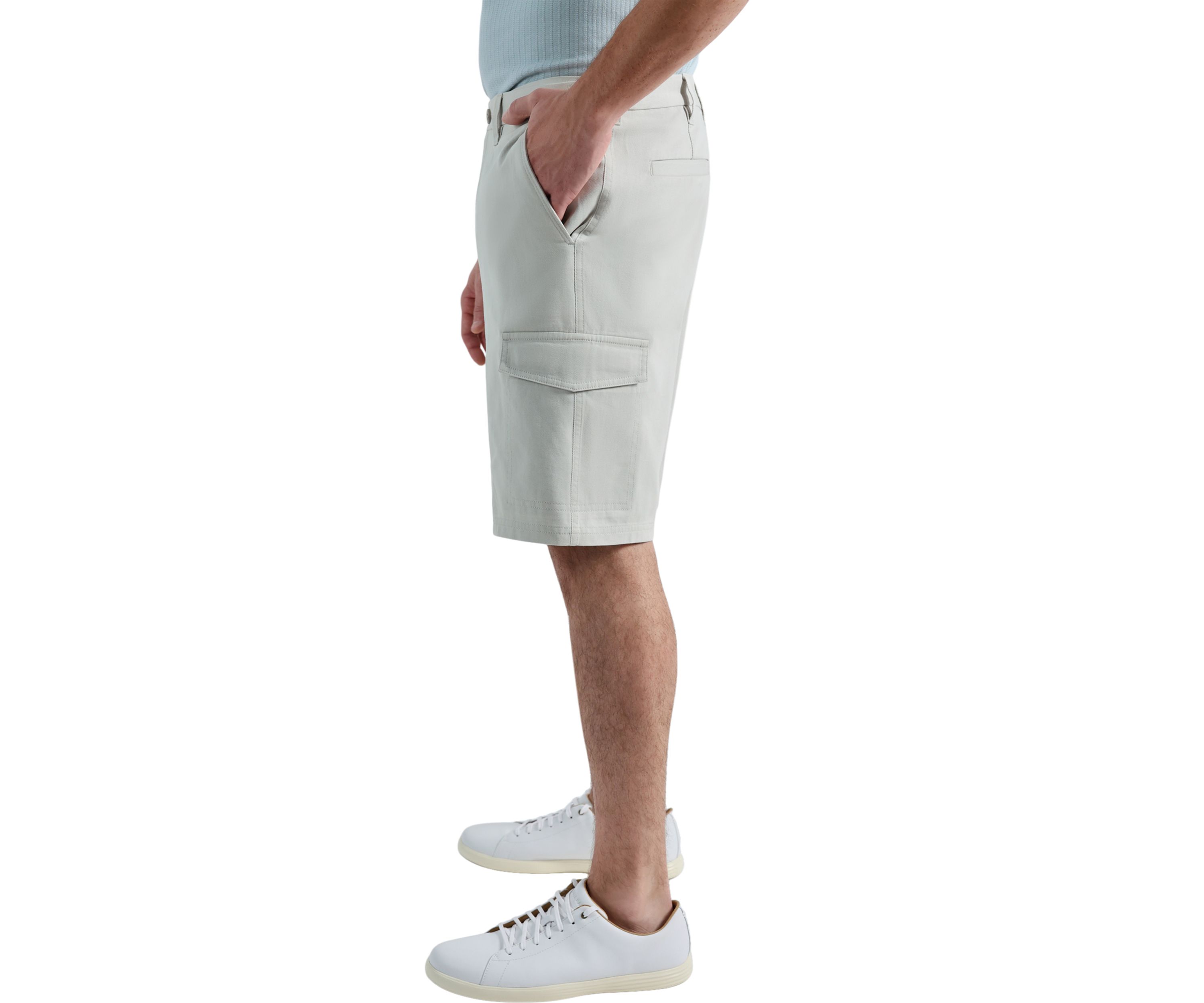 Mens Cotton Cargo Shorts