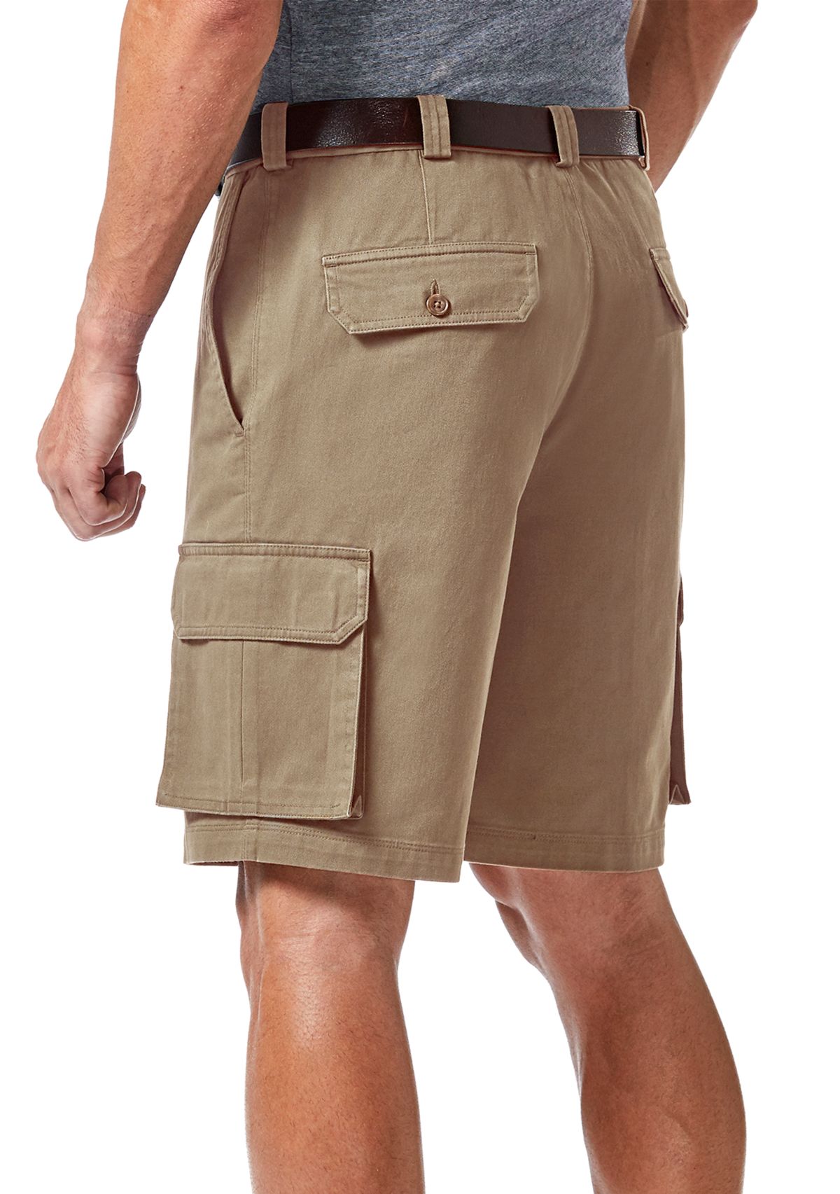 Big & Tall Comfort Stretch Cargo Shorts 