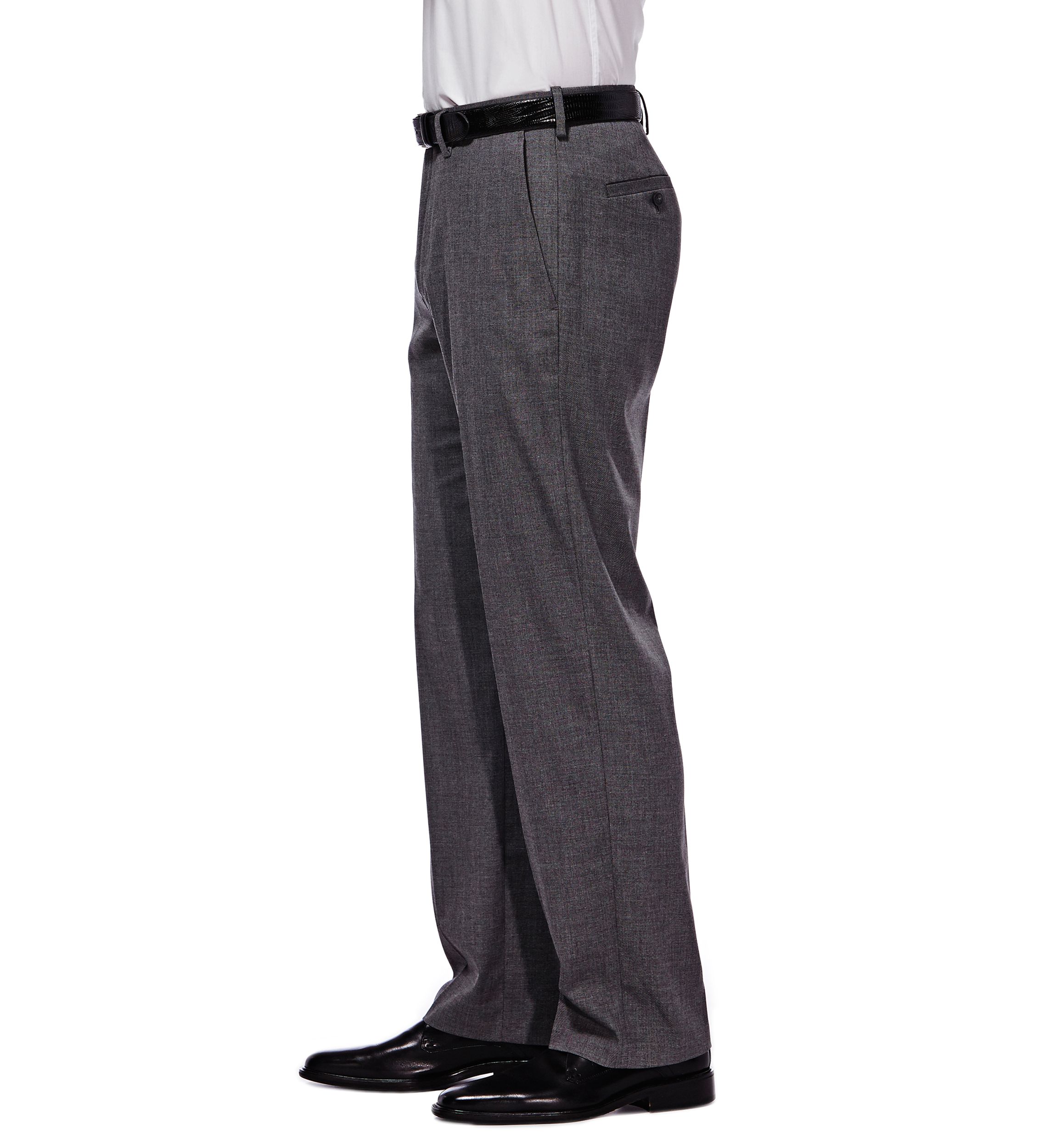 Mens Premium Stretch Classic Fit Flat Front Suit Separates Pant