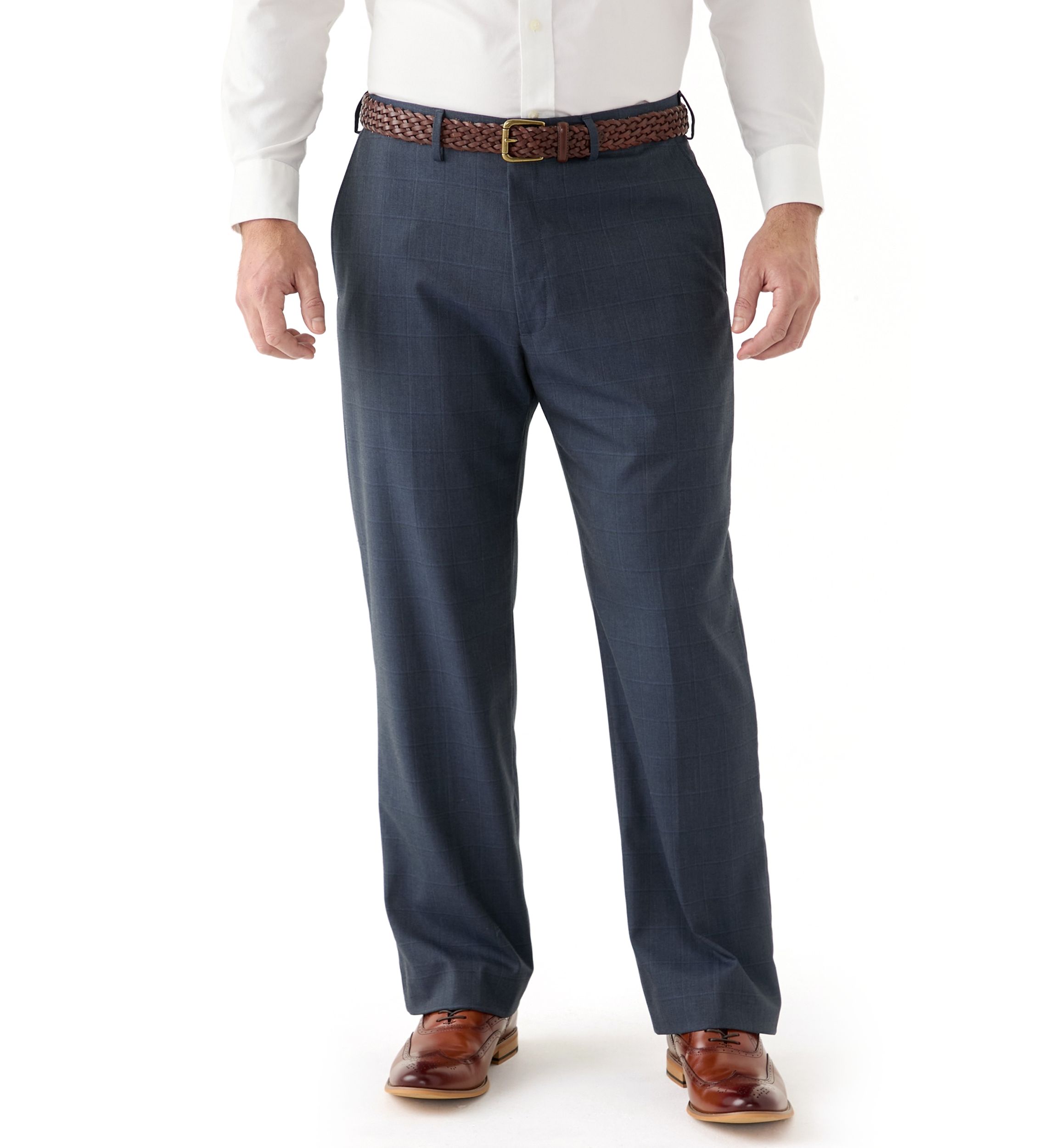 J.M. Haggar™ Classic Stretch Windowpane Suit Pant