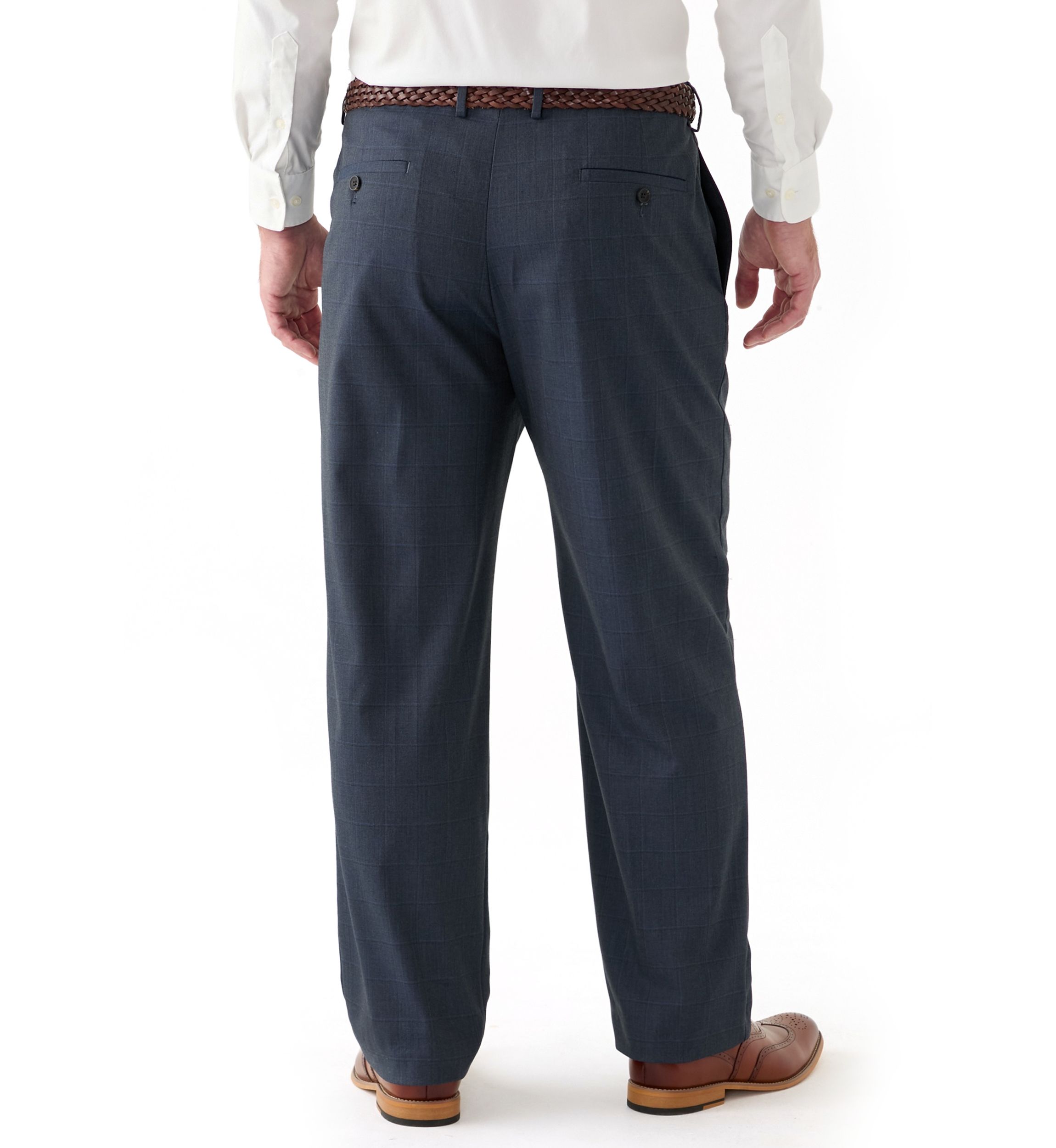 J.M. Haggar™ Classic Stretch Windowpane Suit Pant