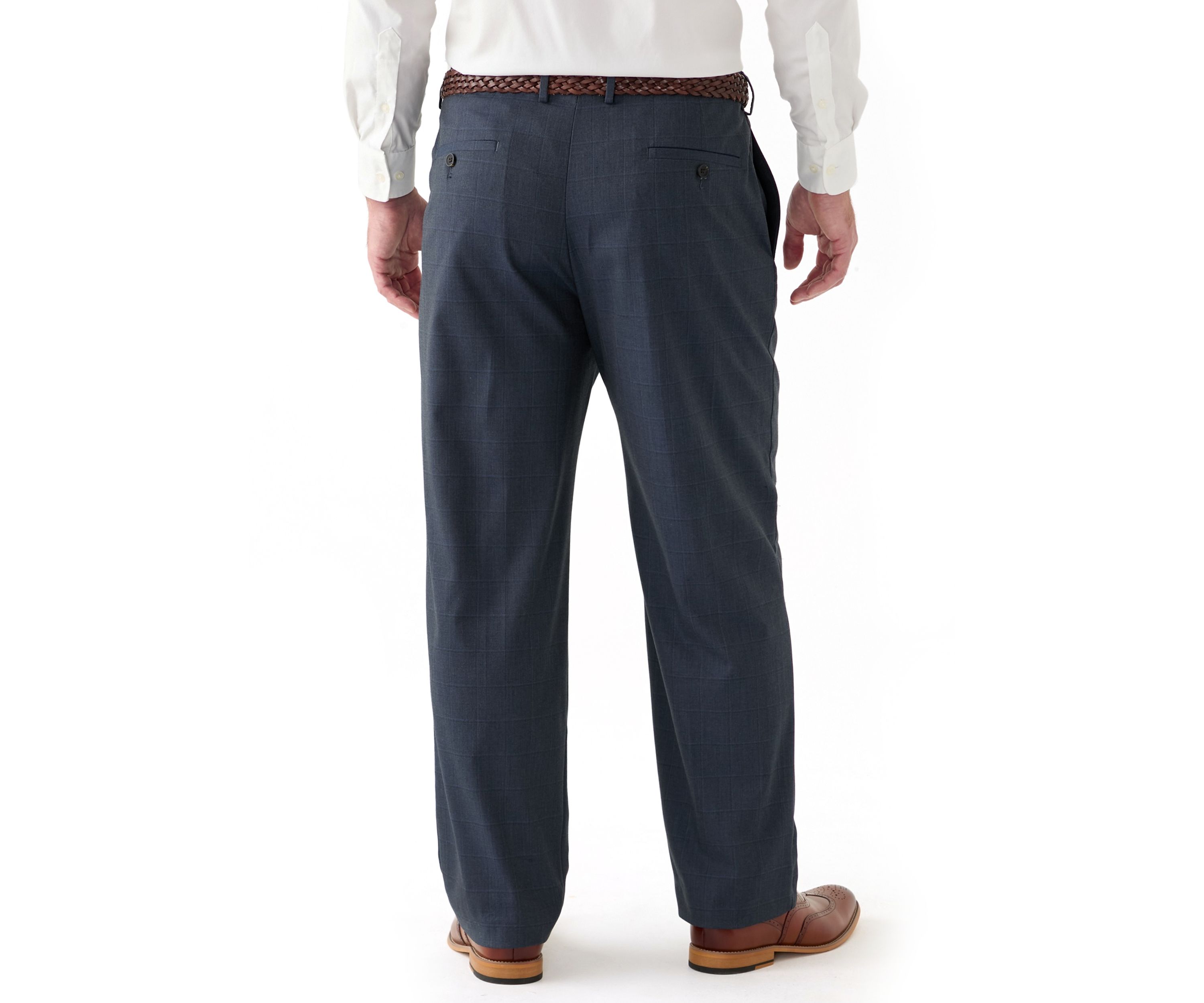 J.M. Haggar™ Classic Stretch Windowpane Suit Pant