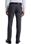 Ultra Slim Flat Front Herringbone Suit Separate Pants 