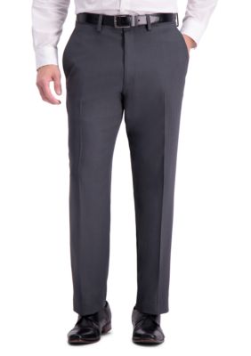 Stretch Travel Performance Stria Tailored Fit Suit Pants