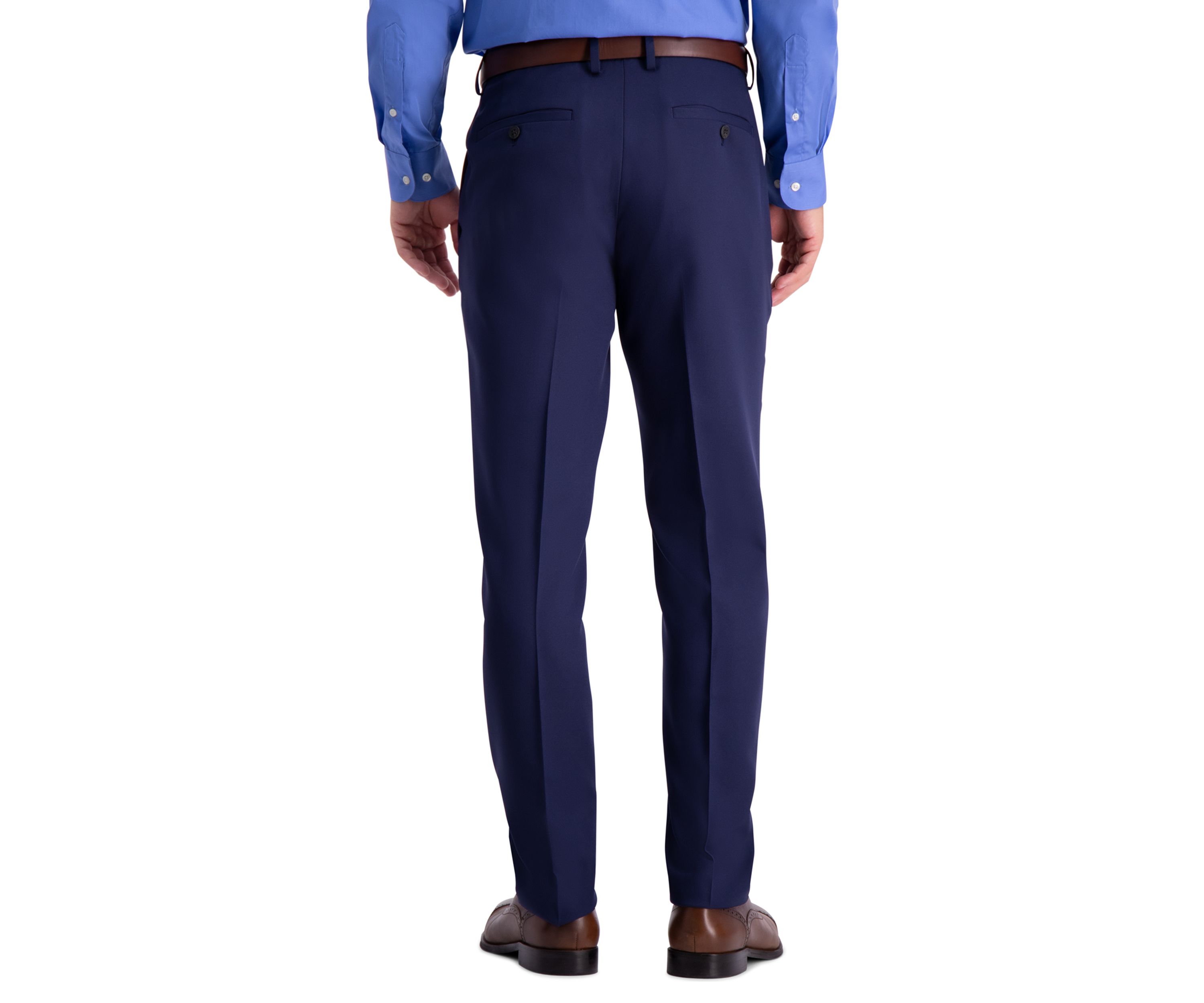 Active Series Herringbone Slim Fit Suit Separate Pants