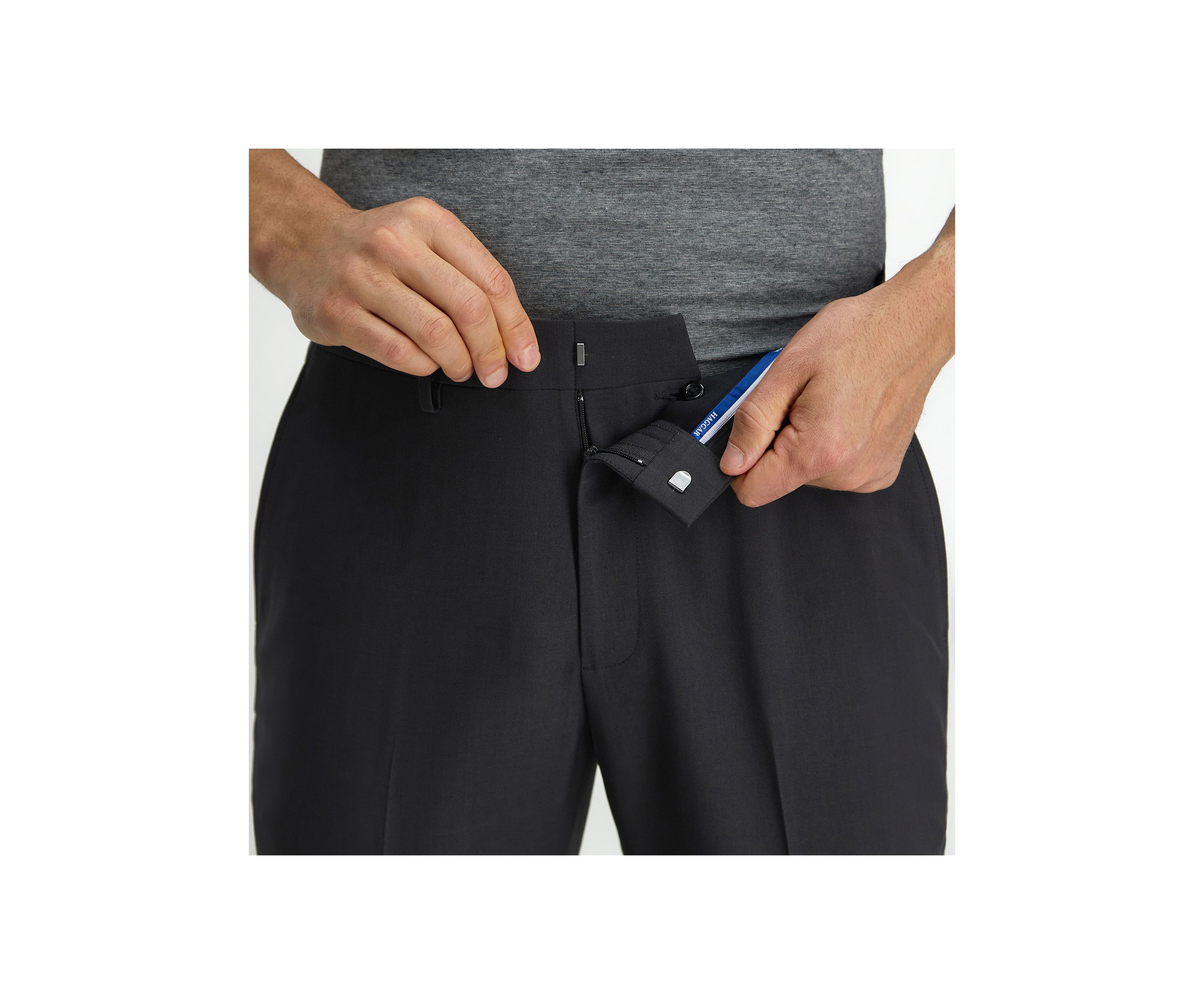 Haggar® Mens Smart Wash® with Repreve® Slim Fit Suit Pant