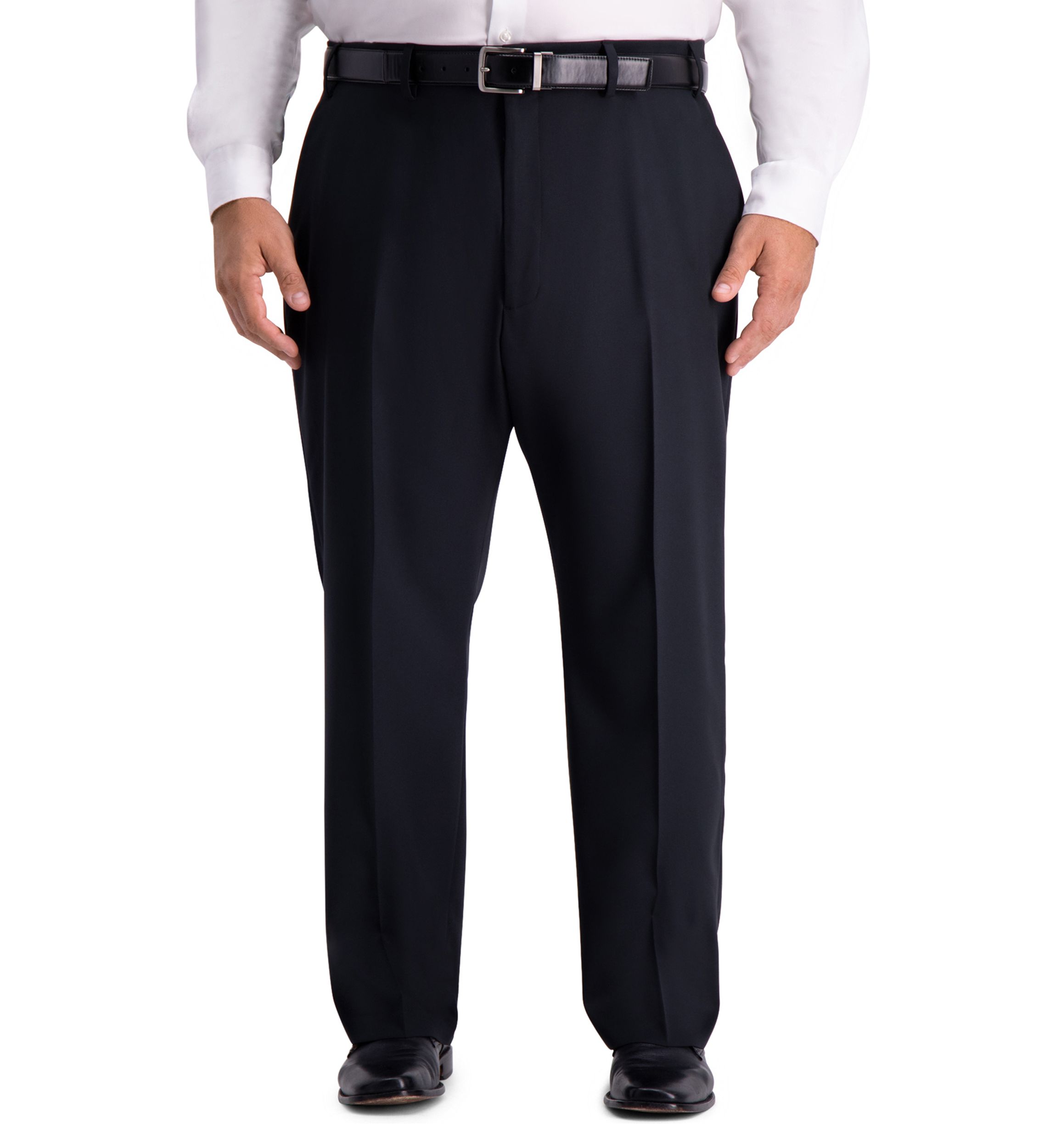 big mens black dress pants Men's main image 1
