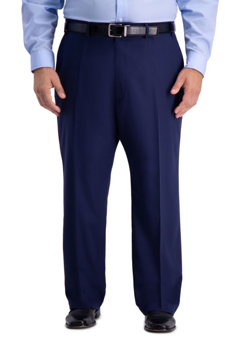 Big & Tall Active Series Herringbone Classic Fit Suit Separate Pants