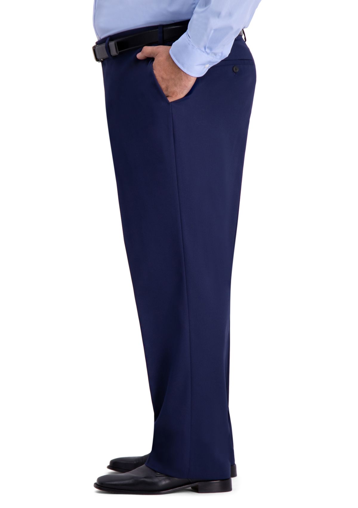 Big & Tall Active Series Herringbone Classic Fit Suit Separate Pants