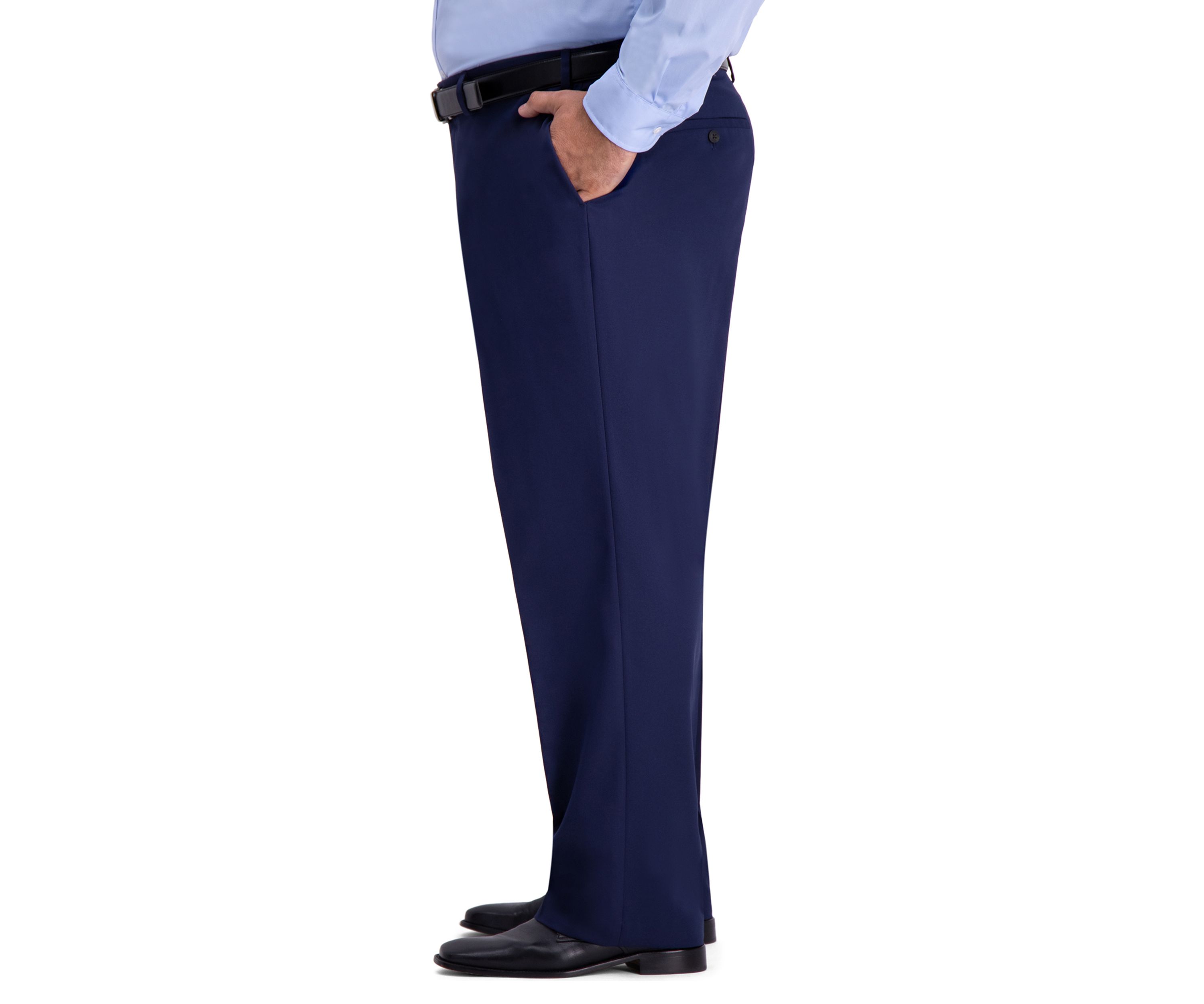 Big & Tall Active Series Herringbone Classic Fit Suit Separate Pants