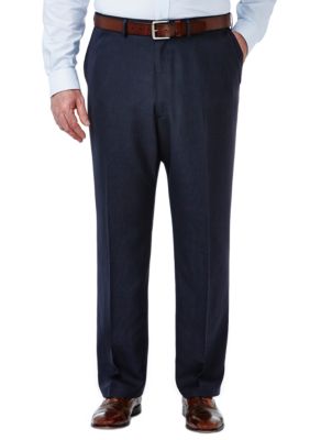 Big & Tall Travel Performance Classic Fit Tic Weave Suit Pants