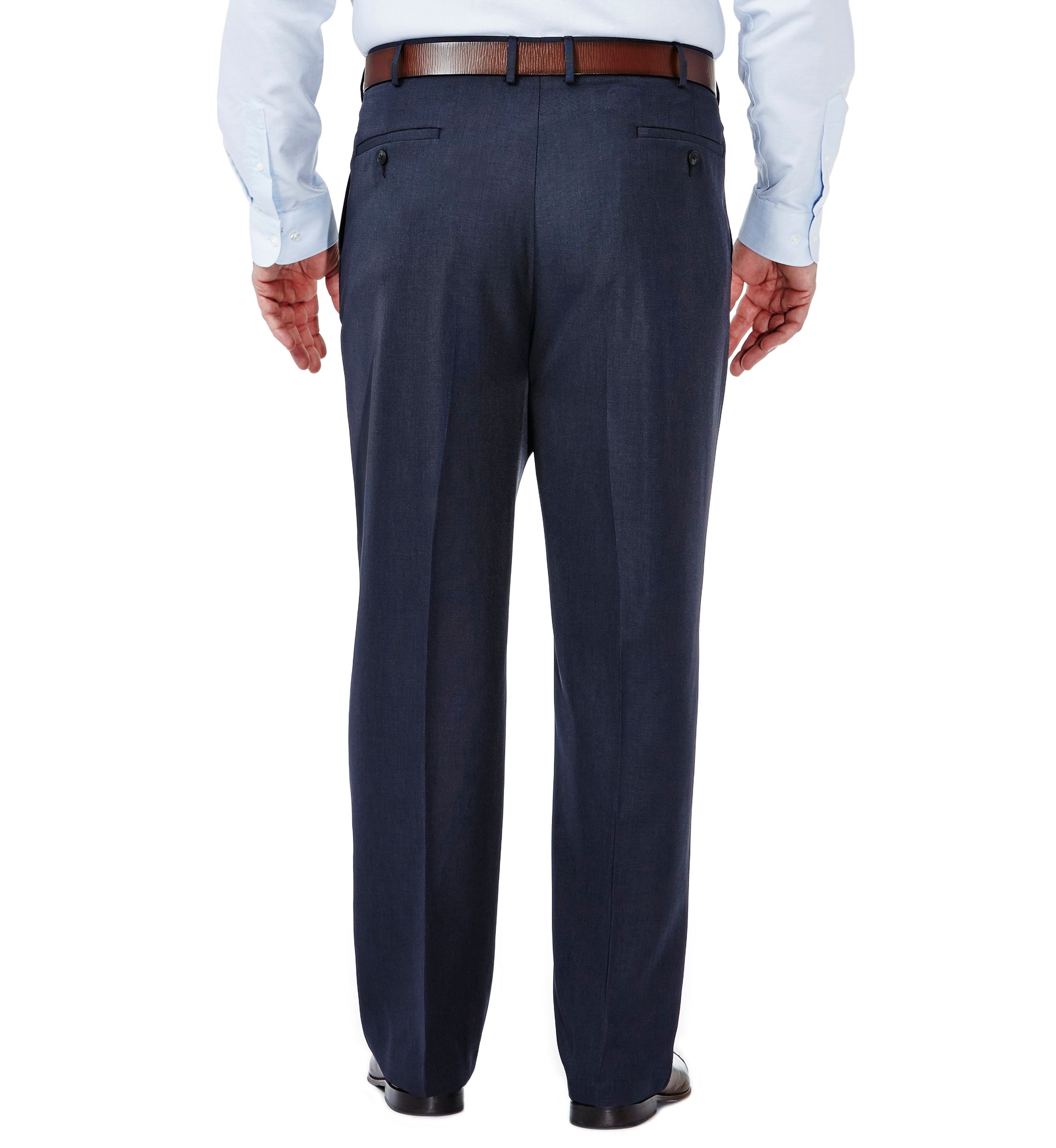 Big & Tall Travel Performance Classic Fit Tic Weave Suit Pants
