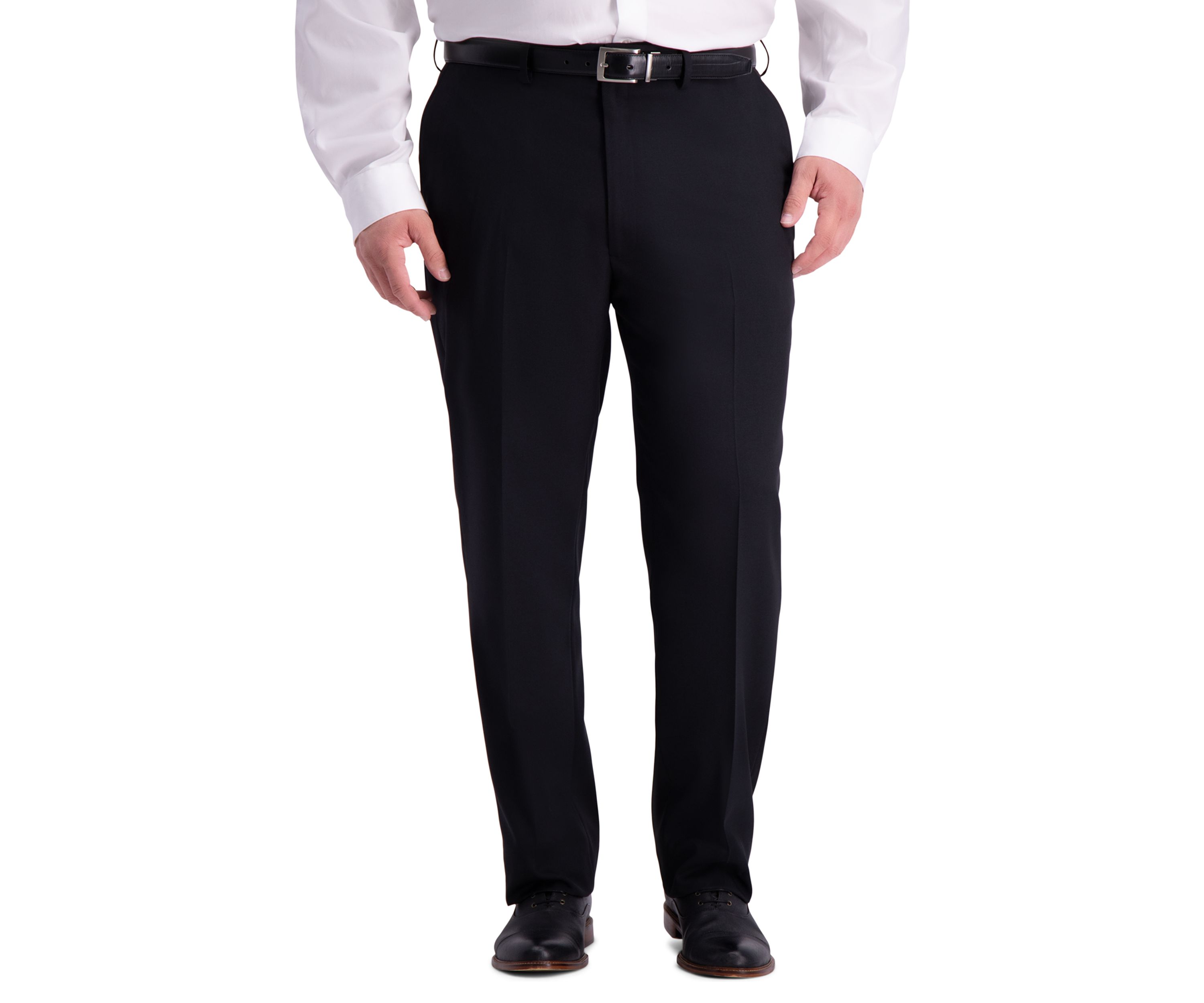 Big & Tall Stretch Travel Performance Heather Twill Classic Fit Suit Separate Pants